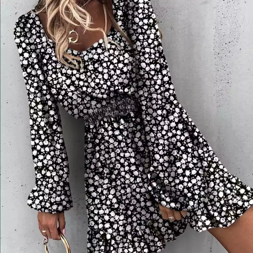 Autumn long sleeve dress!